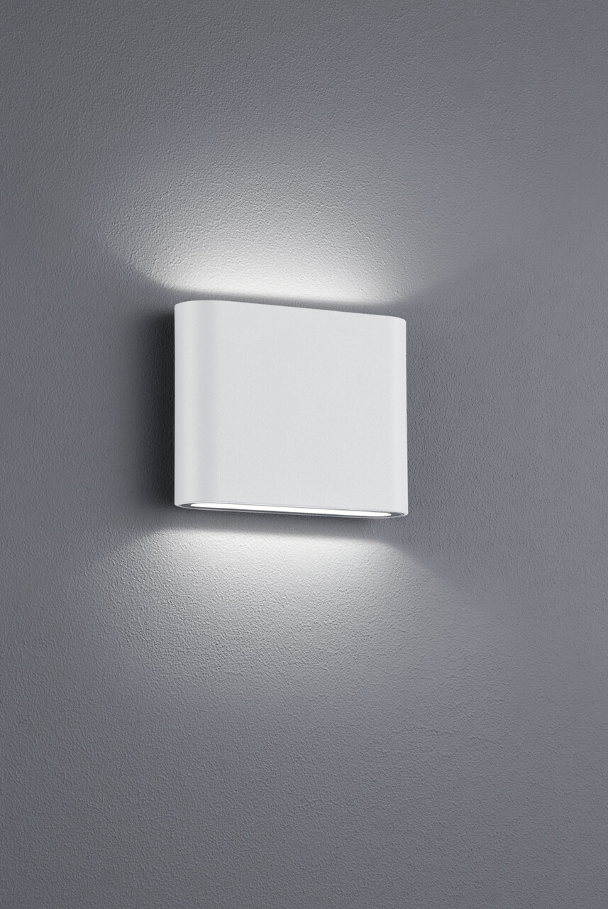Aplica de perete pentru exterior Thames II, TRIO, 11.5x9 cm, 2.5W, 1x SMD, aluminiu, alb mat - imagine 3